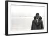 Carol Hall at Seattle's Fisherman's Wharf on a Misty Morning, Puget Sound, Seattle, Washington-Allan Grant-Framed Photographic Print