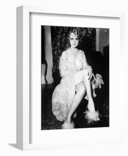 Carol Lombard (1908-1942)-null-Framed Giclee Print