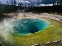 Morning Glory Pool, Yellowstone National Park, Wyoming, USA-Carol Polich-Photographic Print