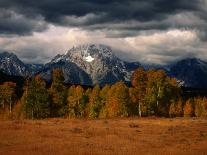 Sunset Over Snake River, Oxbow Bend, Grand Teton National Park, USA-Carol Polich-Photographic Print