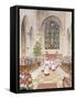 Carol Service-Stanley Cooke-Framed Stretched Canvas