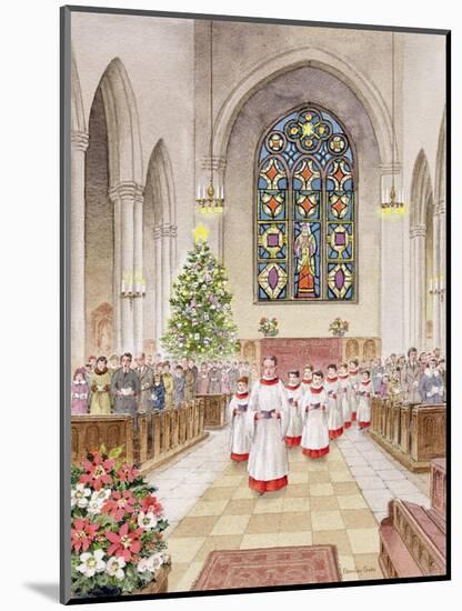 Carol Service-Stanley Cooke-Mounted Giclee Print