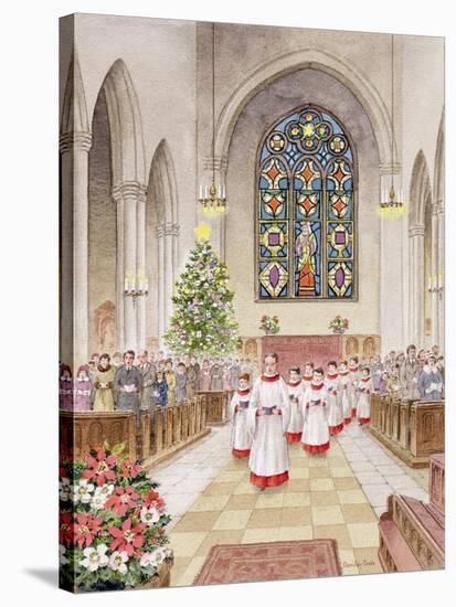 Carol Service-Stanley Cooke-Stretched Canvas