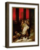 Carol Singers, 1889-Augustus Edward Mulready-Framed Giclee Print