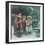 Carol Singing-null-Framed Giclee Print