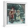 Carol Singing-null-Framed Giclee Print