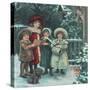 Carol Singing-null-Stretched Canvas