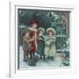 Carol Singing-null-Framed Giclee Print