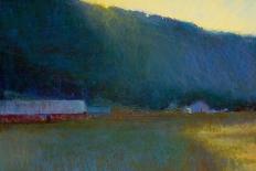 Sunrise Barn-Carol Strock Wasson-Art Print