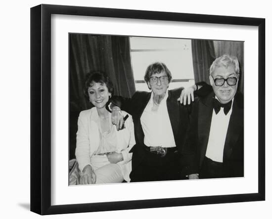 Carol Williams, Barrett Deems and Nat Pierce, London, 1984-Denis Williams-Framed Photographic Print