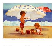 Primary Sand Talk-Carol Zink-Framed Art Print