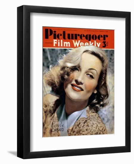 Carole Lombard (1908-194), American Actress, 1940-null-Framed Premium Giclee Print