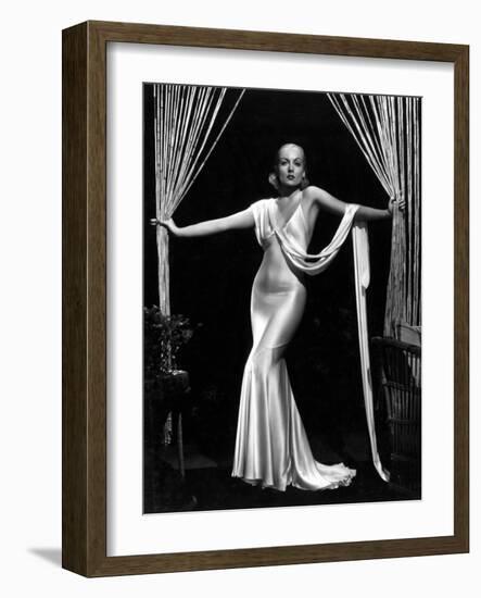 Carole Lombard, 1933-null-Framed Photographic Print