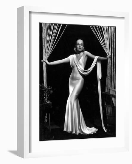 Carole Lombard, 1933-null-Framed Photographic Print