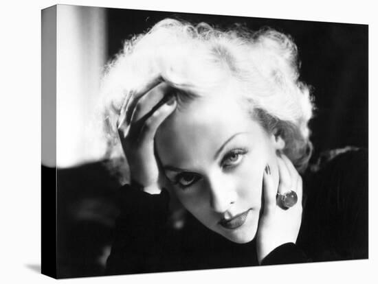 Carole Lombard, 1934-null-Stretched Canvas