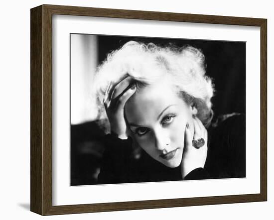 Carole Lombard, 1934-null-Framed Photographic Print