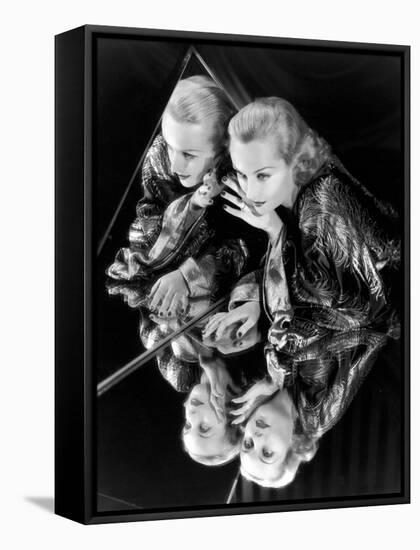 Carole Lombard, 1935-null-Framed Stretched Canvas