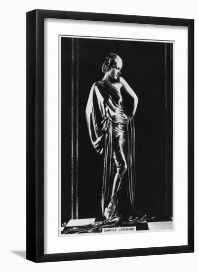 Carole Lombard, American Film Actress, C1938-null-Framed Giclee Print