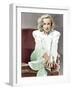 Carole Lombard, circa 1939-null-Framed Photo