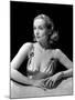 Carole Lombard in Publicity for Vigil in the Night, 1940-null-Mounted Photo