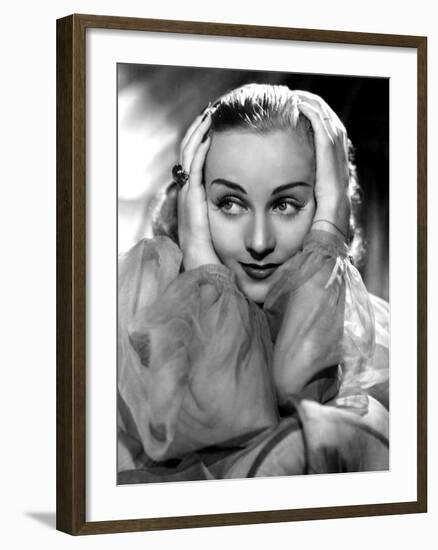 Carole Lombard, Portrait-null-Framed Photo