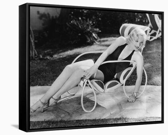 Carole Lombard-null-Framed Stretched Canvas