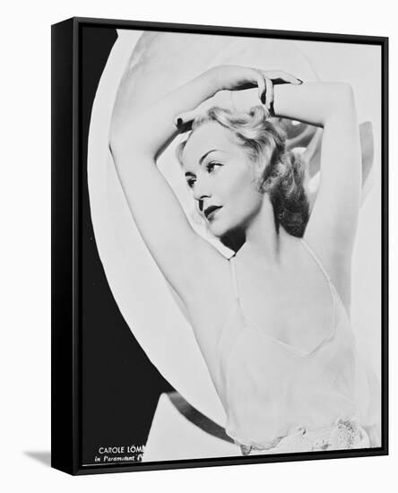 Carole Lombard-null-Framed Stretched Canvas