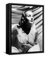 Carole Lombard-null-Framed Stretched Canvas