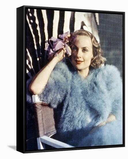 Carole Lombard-null-Framed Stretched Canvas