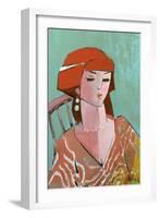 Carole R, 2007-Endre Roder-Framed Giclee Print