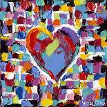 Mosaic Heart II-Carolee Vitaletti-Art Print