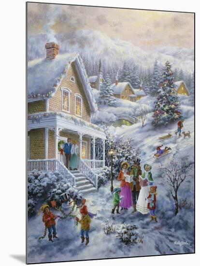 Carolers-Nicky Boehme-Mounted Giclee Print