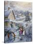 Carolers-Nicky Boehme-Stretched Canvas