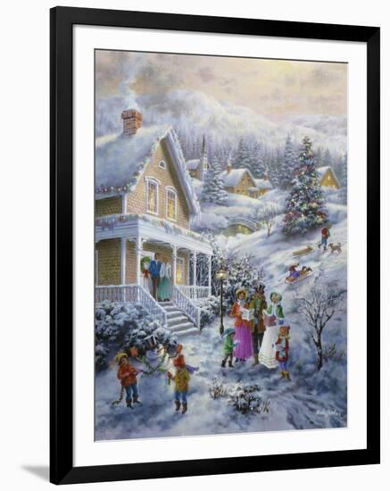 Carolers-Nicky Boehme-Framed Premium Giclee Print