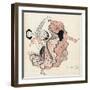 Carolina Otero, Rire 1898-null-Framed Art Print