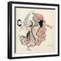 Carolina Otero, Rire 1898-null-Framed Art Print