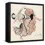 Carolina Otero, Rire 1898-null-Framed Stretched Canvas