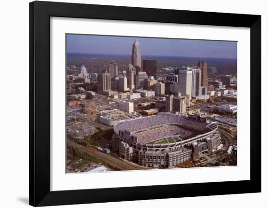 Carolina Panthers - Bank of America Stadium-Brad Geller-Framed Art Print