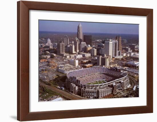 Carolina Panthers - Bank of America Stadium-Brad Geller-Framed Art Print