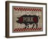 Carolina Pork BBQ-Melody Hogan-Framed Art Print