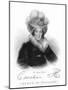 Caroline Amelia Elizabeth of Brunswick, Queen of George Iv, 19th Century-Cooper-Mounted Giclee Print