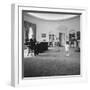 Caroline and John Jr. Dance in the Oval Office as President Kennedy Claps. 1962-null-Framed Photo