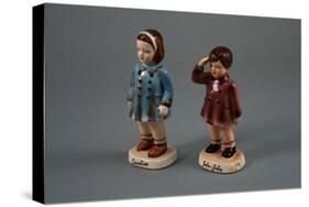 Caroline and John Kennedy, Jr., Figurines-David J. Frent-Stretched Canvas