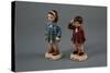 Caroline and John Kennedy, Jr., Figurines-David J. Frent-Stretched Canvas