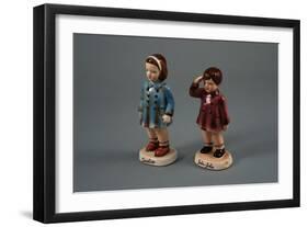 Caroline and John Kennedy, Jr., Figurines-David J. Frent-Framed Photographic Print