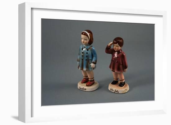 Caroline and John Kennedy, Jr., Figurines-David J. Frent-Framed Photographic Print