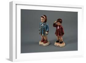 Caroline and John Kennedy, Jr., Figurines-David J. Frent-Framed Photographic Print