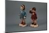 Caroline and John Kennedy, Jr., Figurines-David J. Frent-Mounted Photographic Print