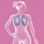 Lung Cancer, Drawing-Caroline Arquevaux-Giclee Print