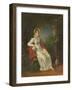 Caroline Bonaparte (1782-183), Queen of Naples and Sicily, in the Bois De Boulogne, 1820-1830-François Pascal Simon Gérard-Framed Giclee Print